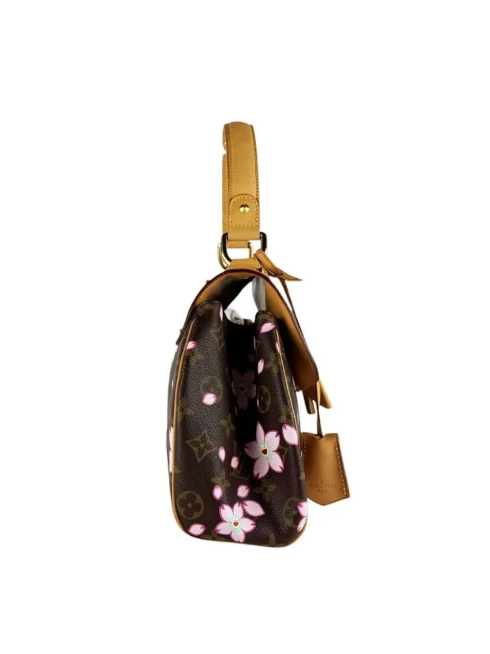 Louis Vuitton Handbag Monogram Cherry Blossom Sac Retro PM